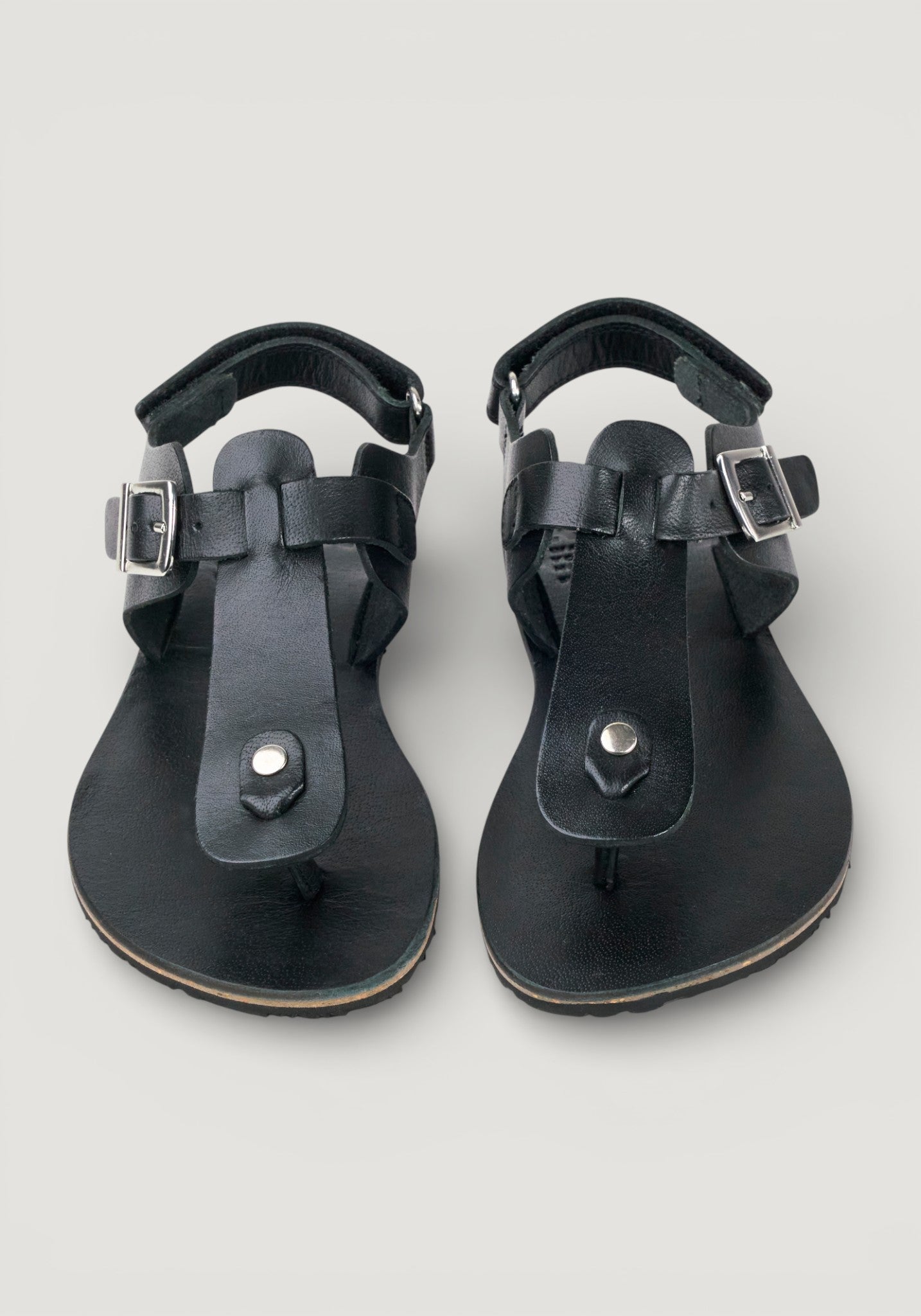 Sandale Barefoot din piele - Ariata Black