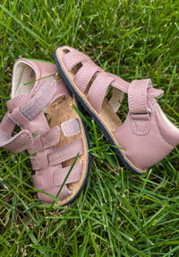 Sandale Barefoot din piele - Arin Old Pink Koel HipHip.ro