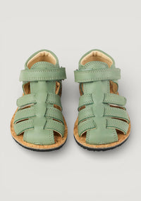 Sandale Barefoot din piele - Arin Olive