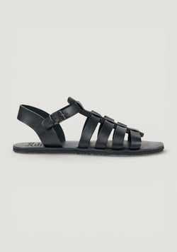 Sandale Barefoot din piele - Athena Black