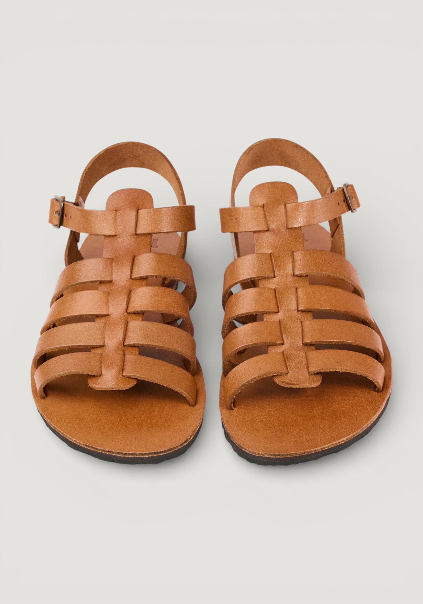 Sandale Barefoot din piele - Athena Miel 36