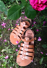 Sandale Barefoot femei din piele - Athena Miel Koel HipHip.ro