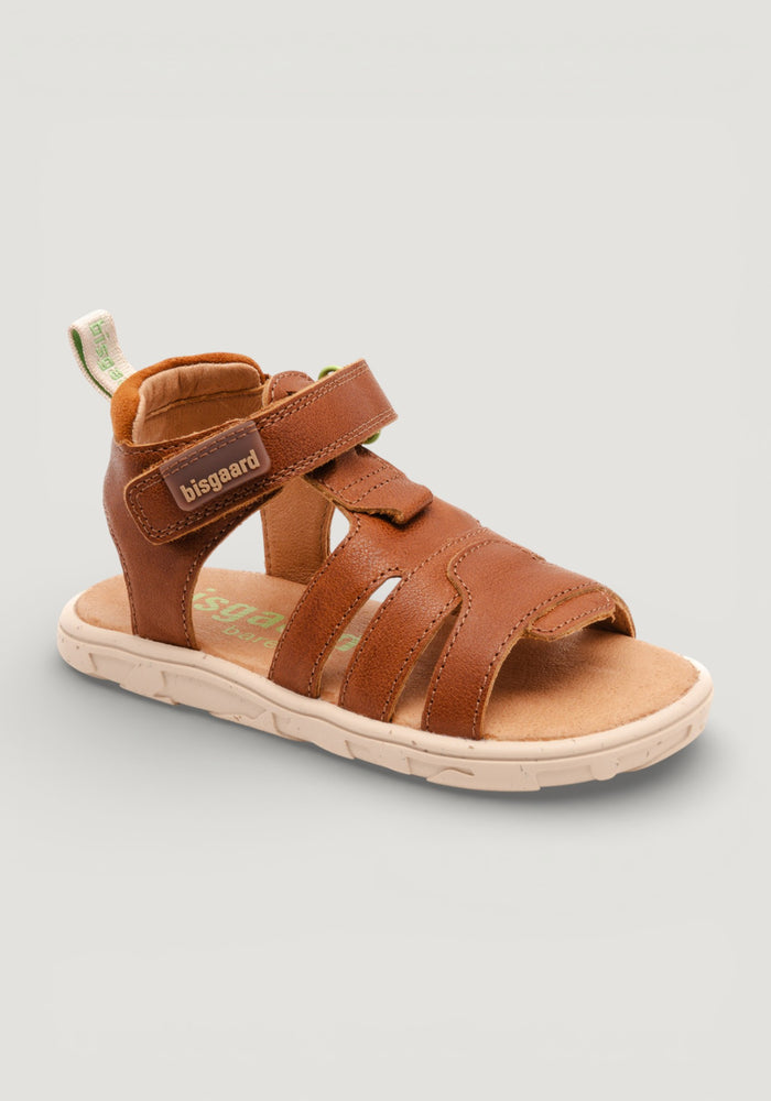 Sandale Barefoot din piele - Atlas Cognac