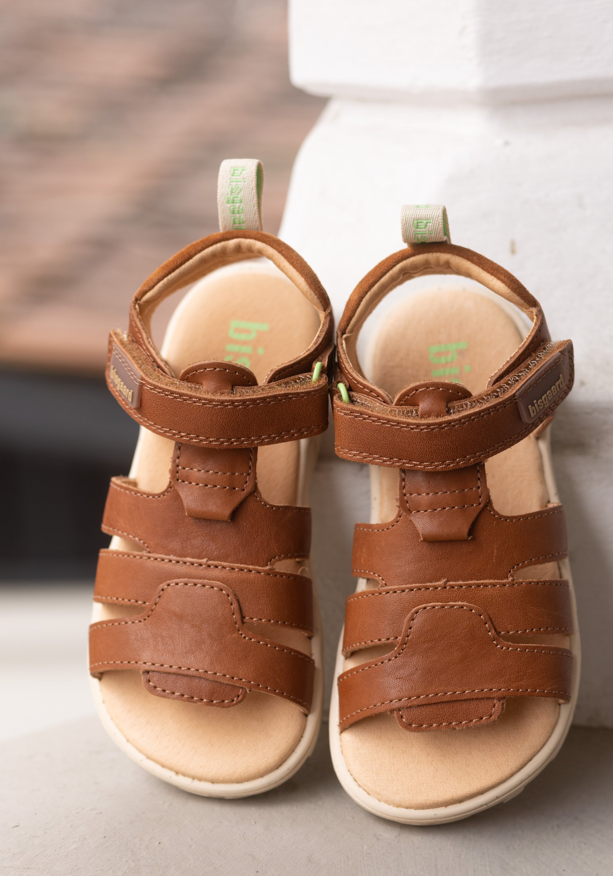 Sandale Barefoot din piele - Atlas Cognac