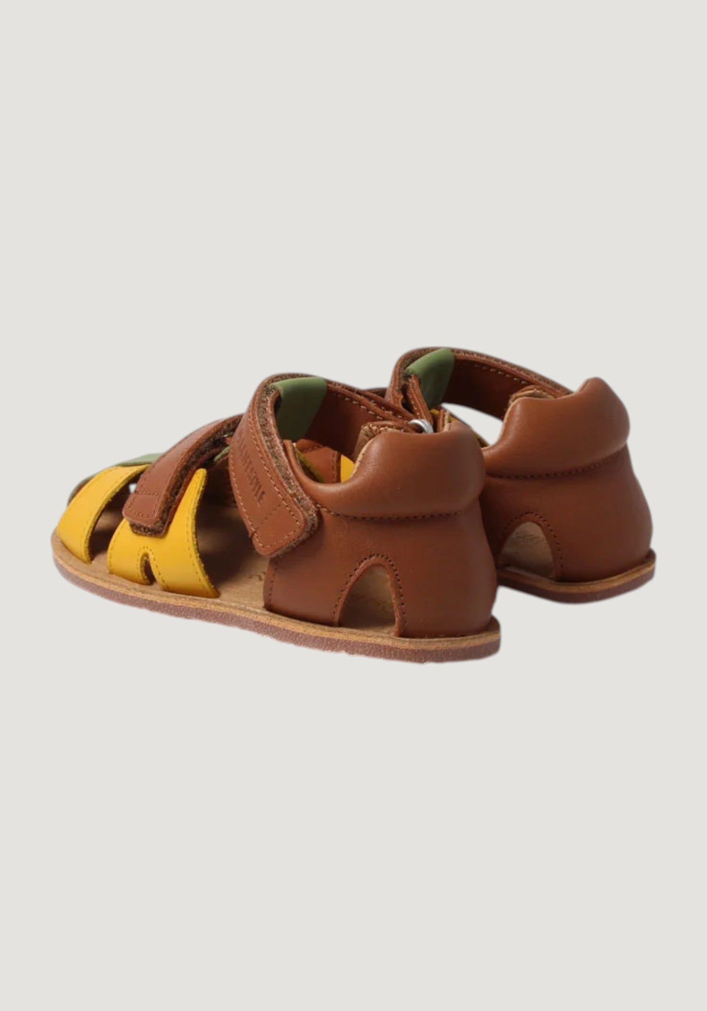 Sandale Barefoot din piele - Belliana Hazelnut