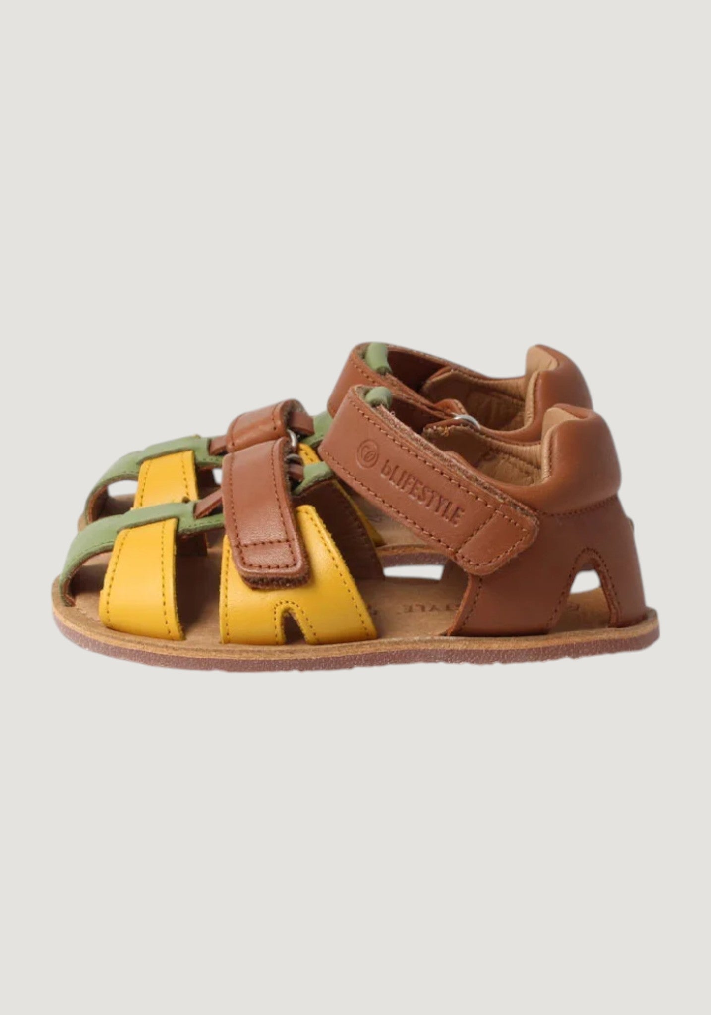 Sandale Barefoot din piele - Belliana Hazelnut