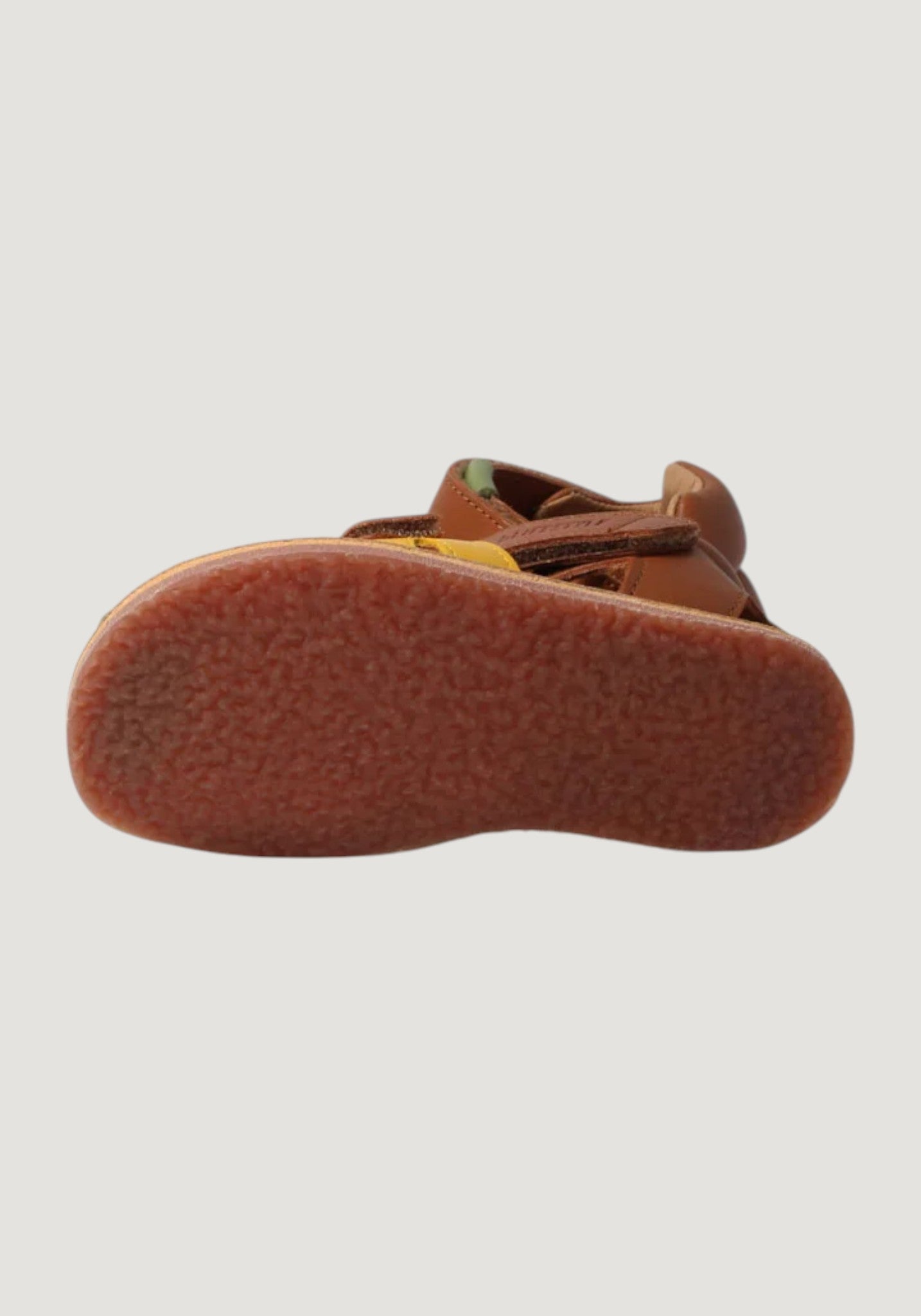 Sandale Barefoot din piele - Belliana Hazelnut
