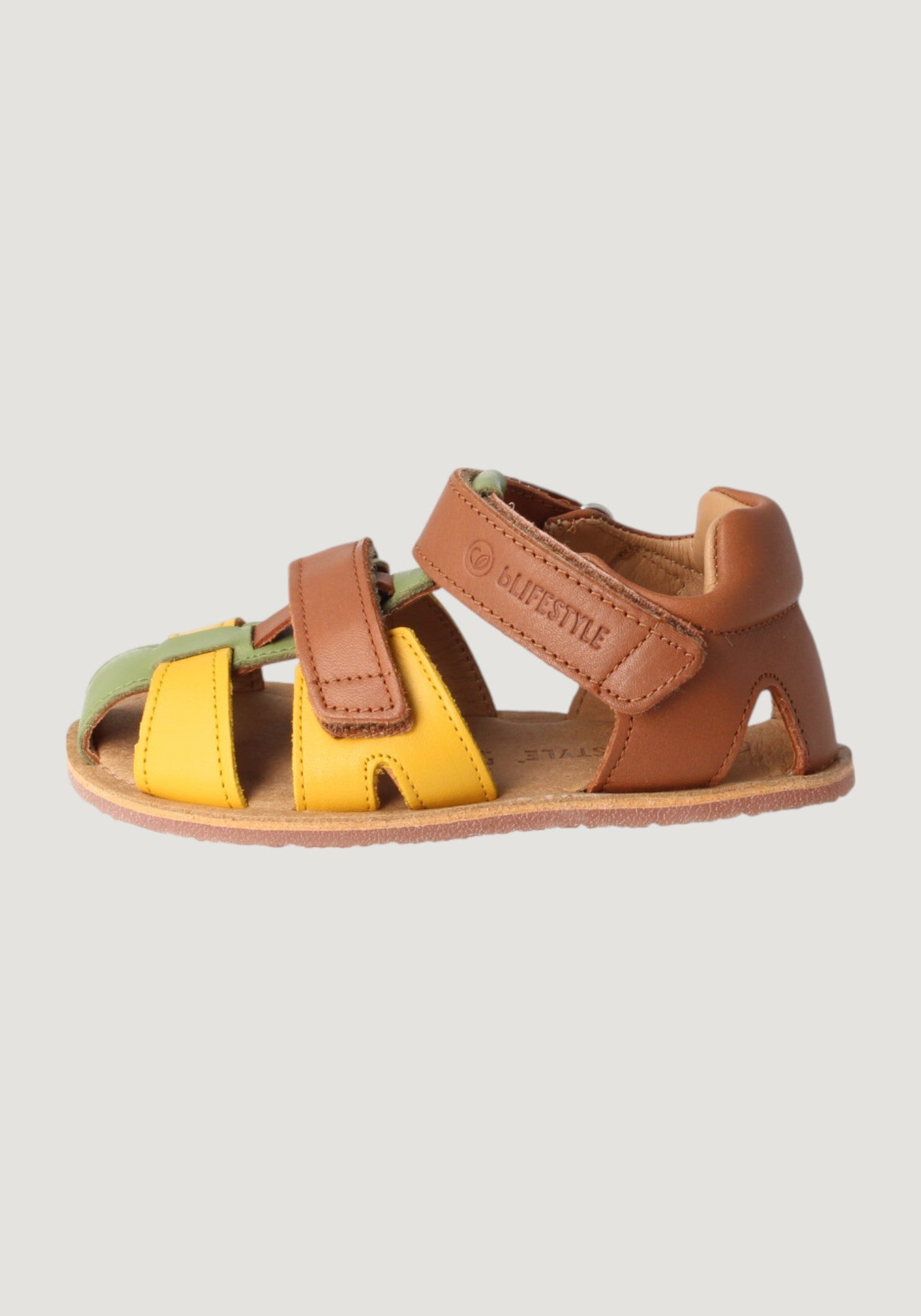 Sandale Barefoot din piele - Belliana Hazelnut