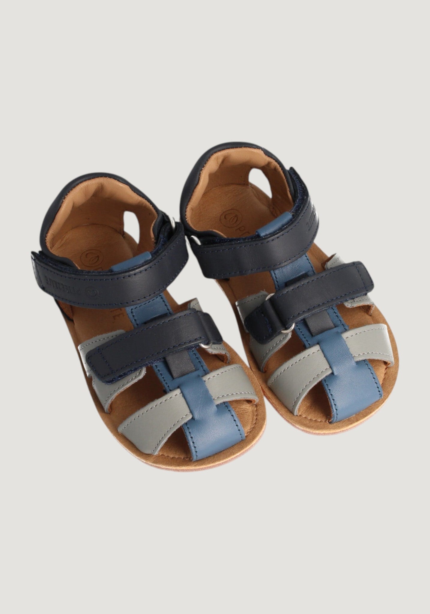 Sandale Barefoot din piele - Belliana Marine