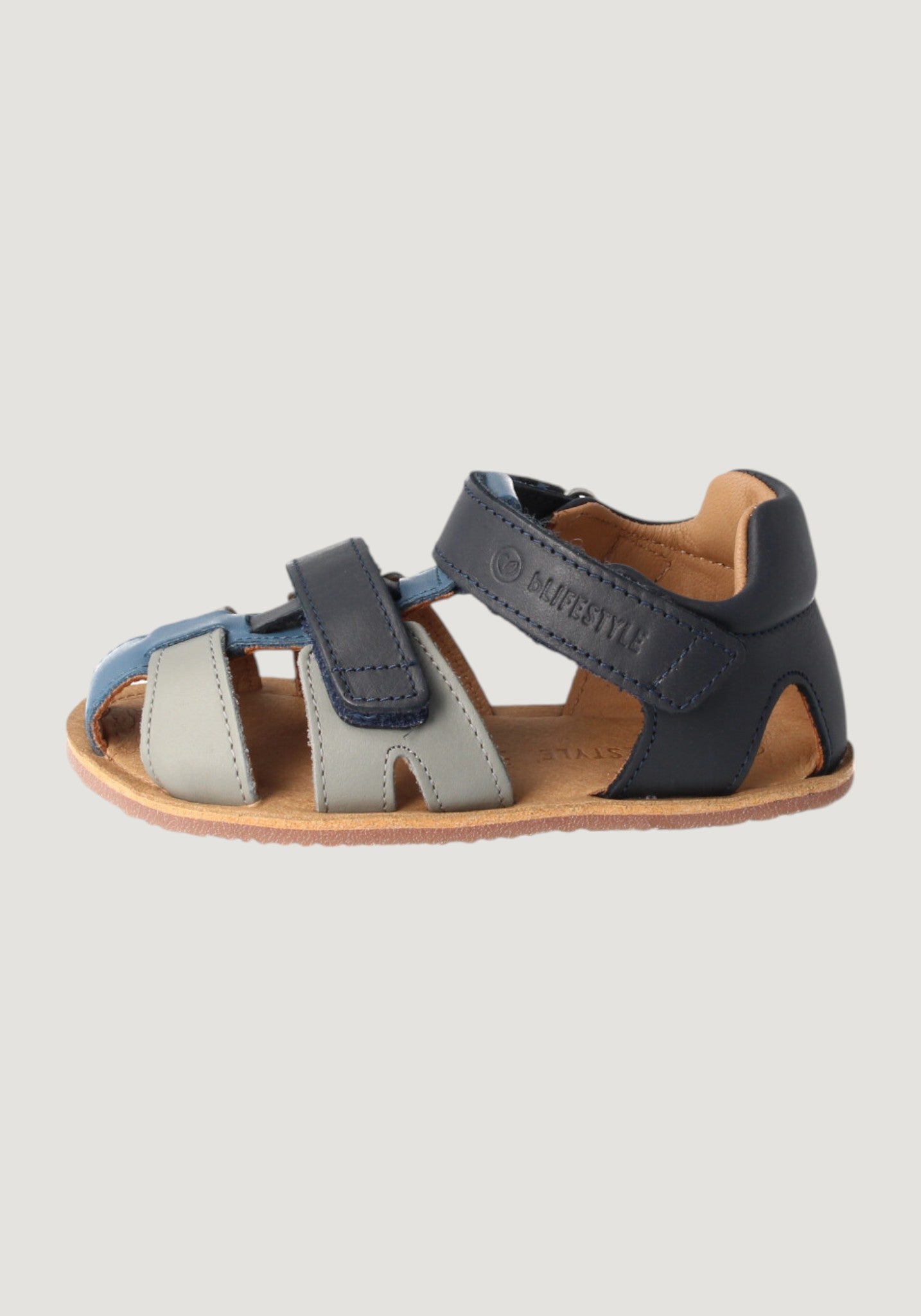 Sandale Barefoot din piele - Belliana Marine