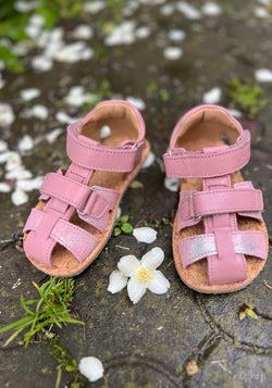 Sandale Barefoot din piele - Belliana Rose