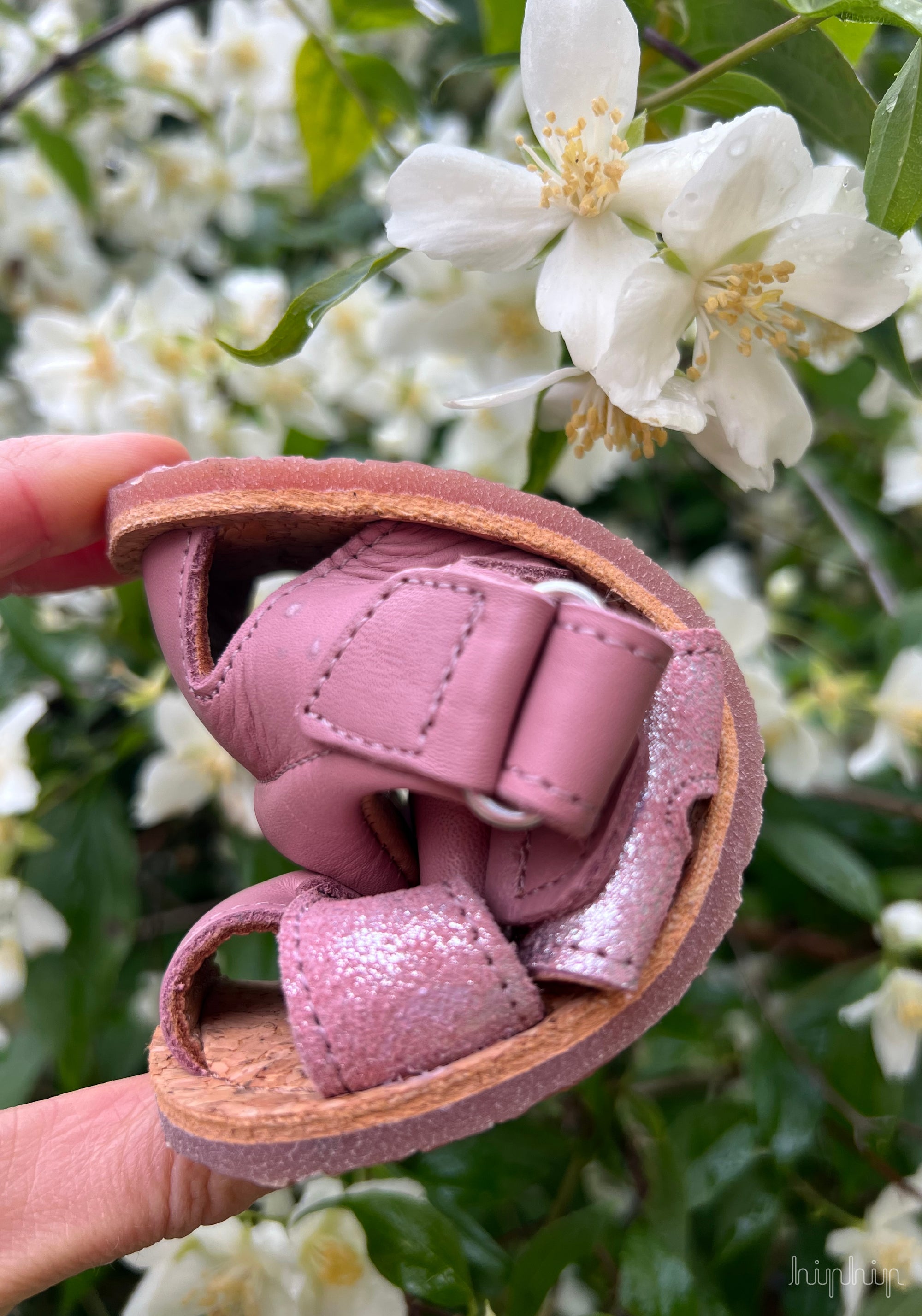 Sandale Barefoot din piele - Belliana Rose