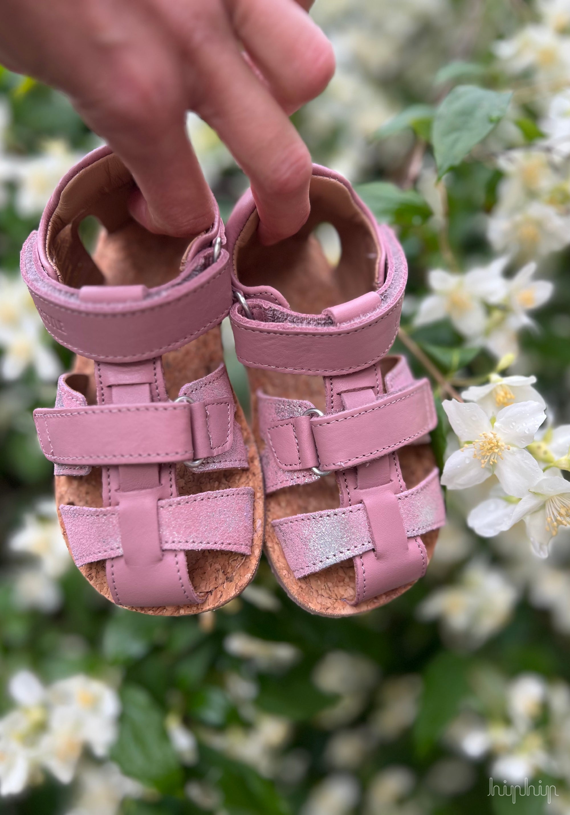 Sandale Barefoot din piele - Belliana Rose