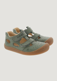 Sandale Barefoot din piele - Bep Olive Koel HipHip.ro