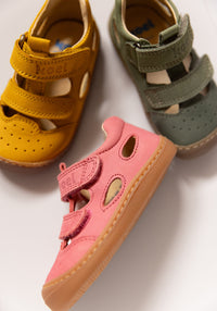 Sandale Barefoot din piele - Bep Olive Koel HipHip.ro
