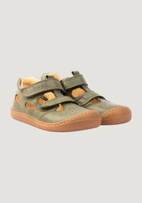 Sandale Barefoot din piele - Bep Olive Koel HipHip.ro