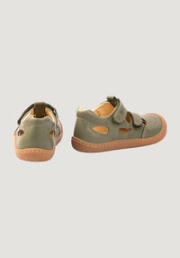 Sandale Barefoot din piele - Bep Olive Koel HipHip.ro