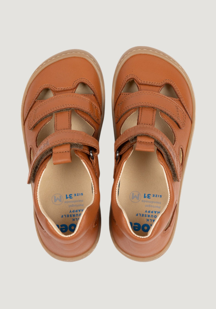 Sandale Barefoot din piele - Deen Cognac Koel HipHip.ro