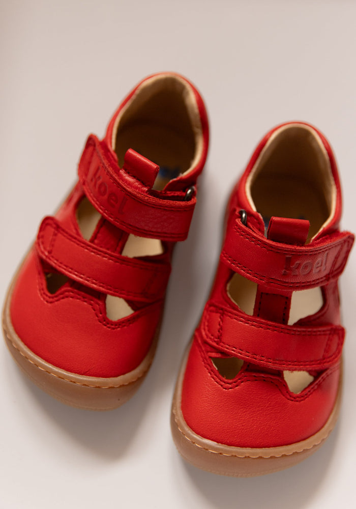 Sandale Barefoot din piele - Deen Red Koel HipHip.ro