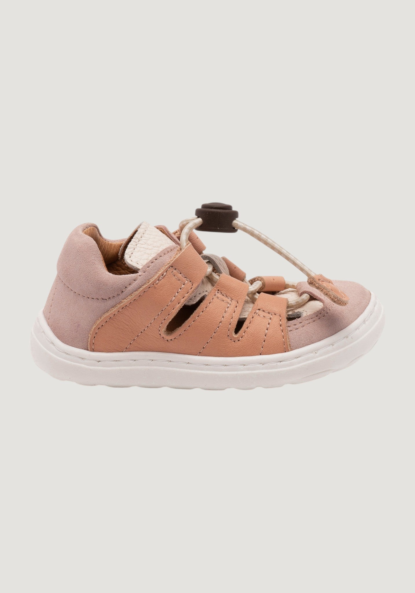Sandale Barefoot piele - Fletcher Peach Melba