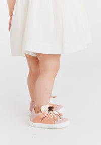 Sandale Barefoot piele - Fletcher Peach Melba