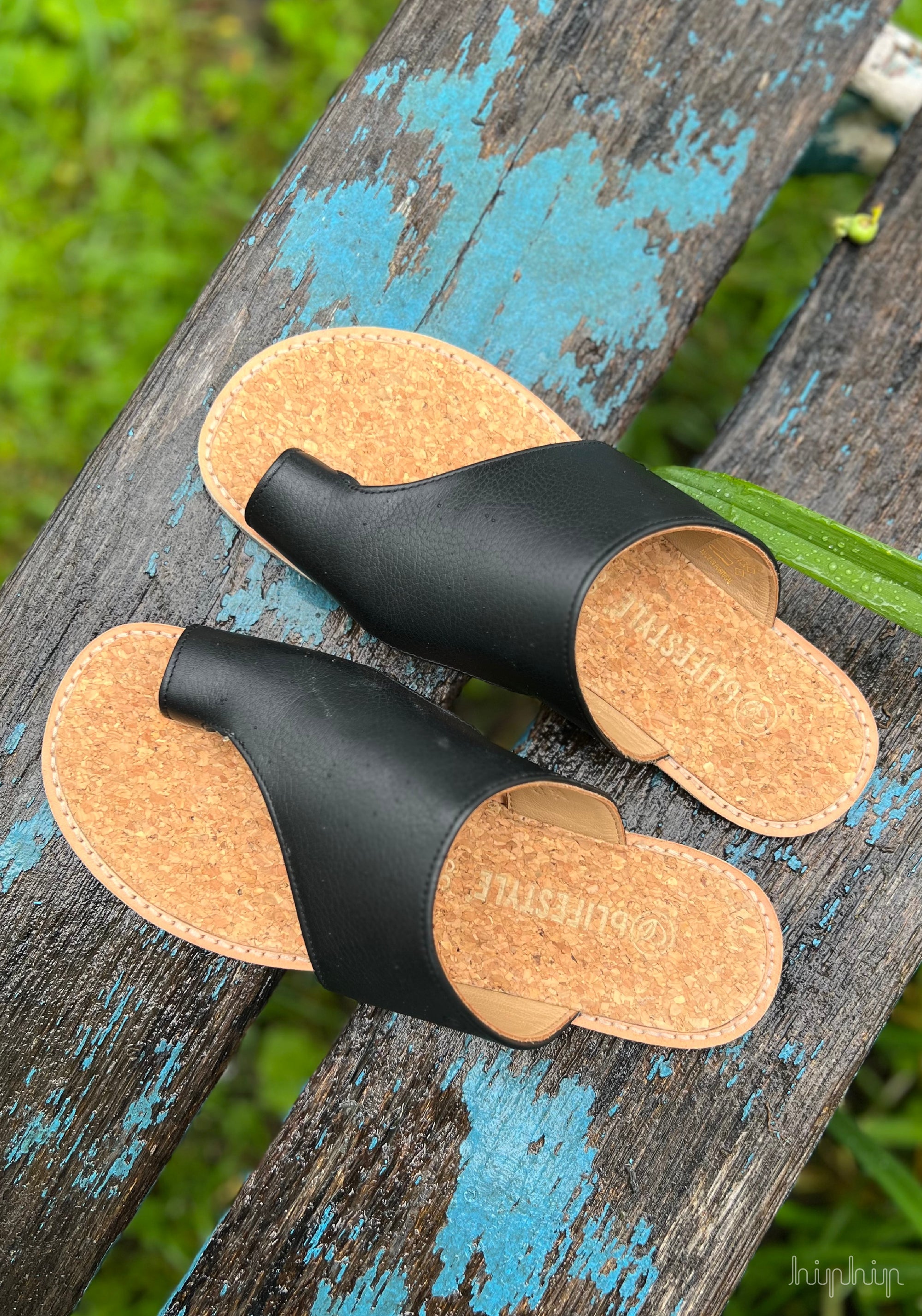 Sandale Barefoot din piele - Free Style Black