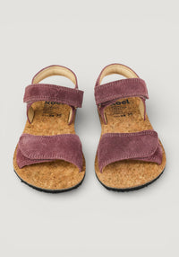 Sandale Barefoot din piele întoarsă - Ashley Old Pink