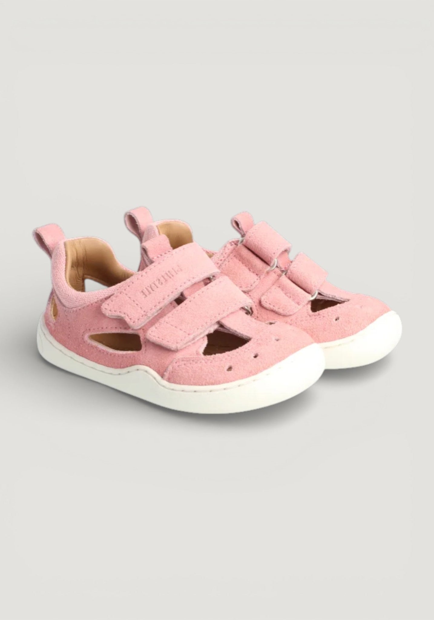 Sandale Barefoot din piele întoarsă - Salamandra Cloud Rose