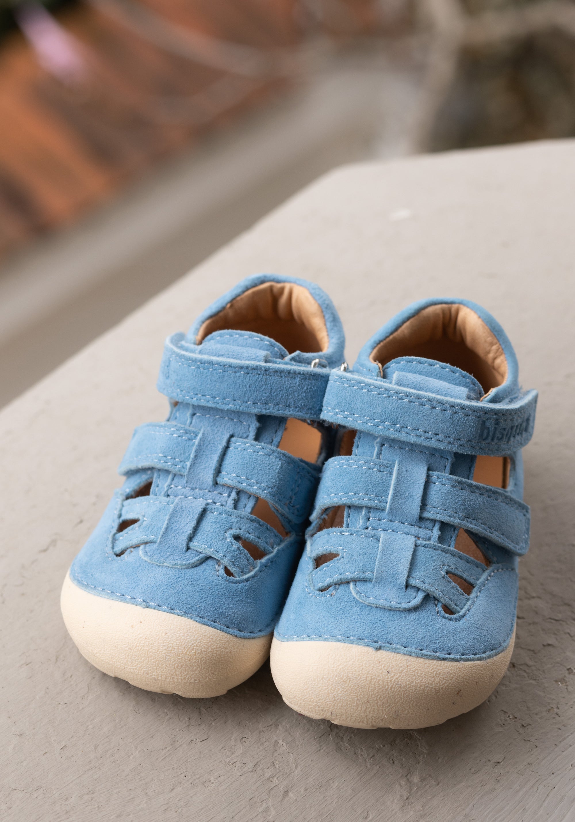 Sandale Barefoot din piele întoarsă - Tate Sky