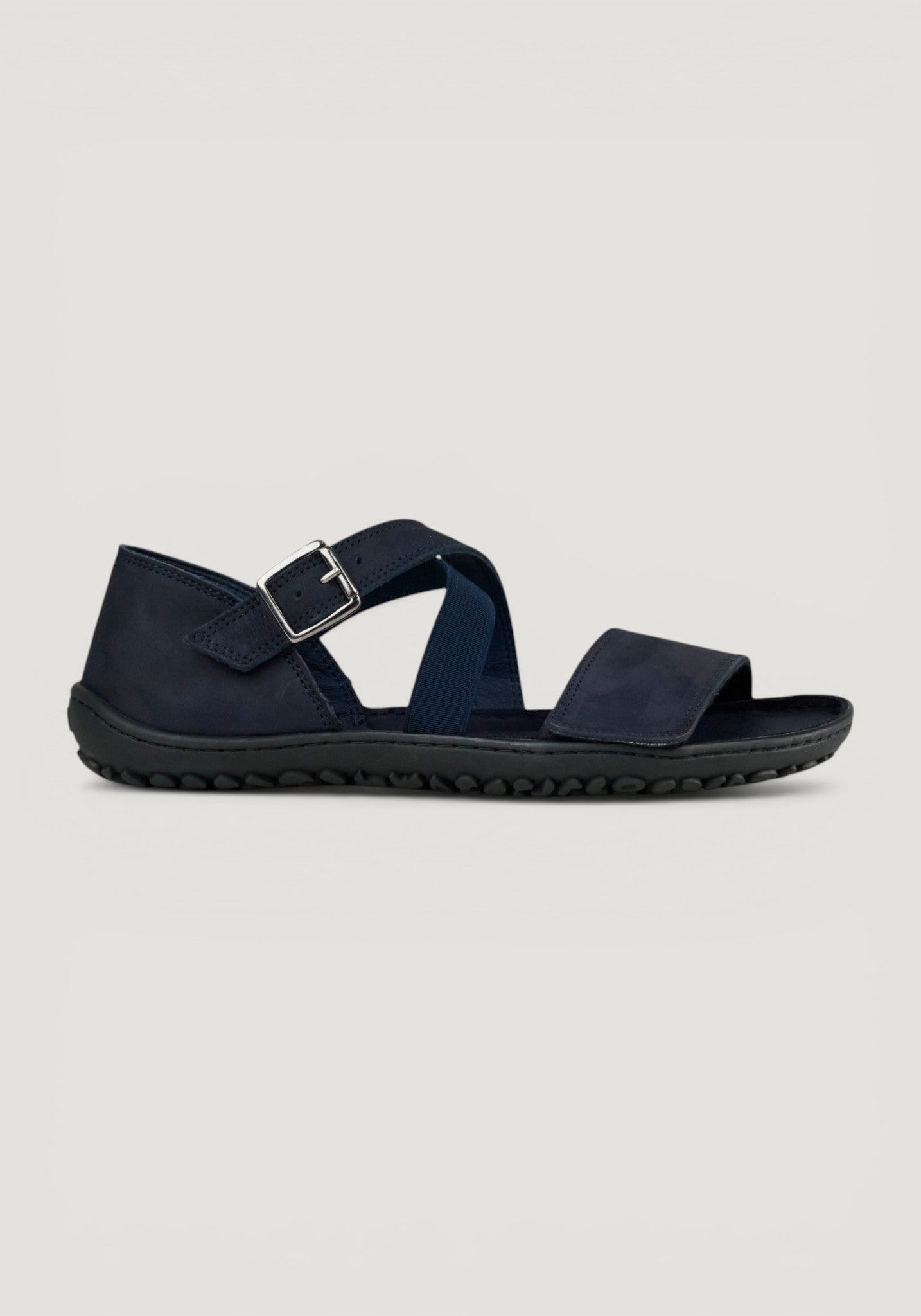 Sandale Barefoot din piele - Isa Navy