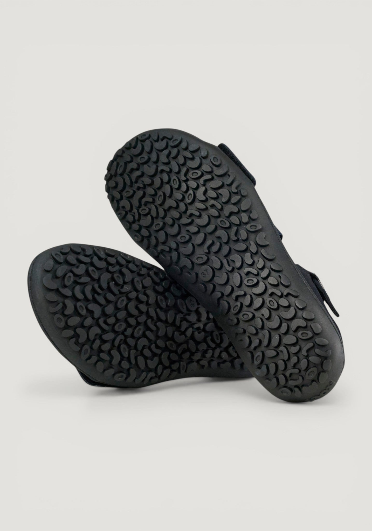 Sandale Barefoot din piele - Isa Navy