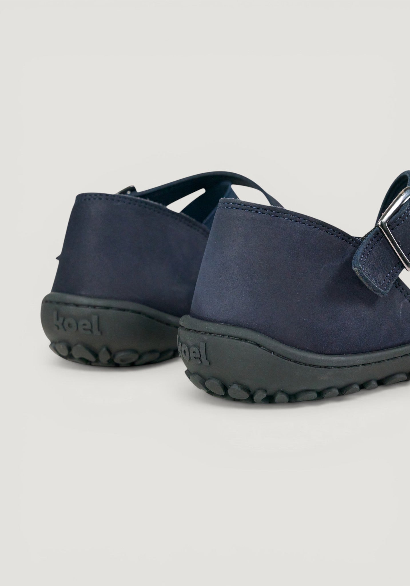 Sandale Barefoot din piele - Isa Navy