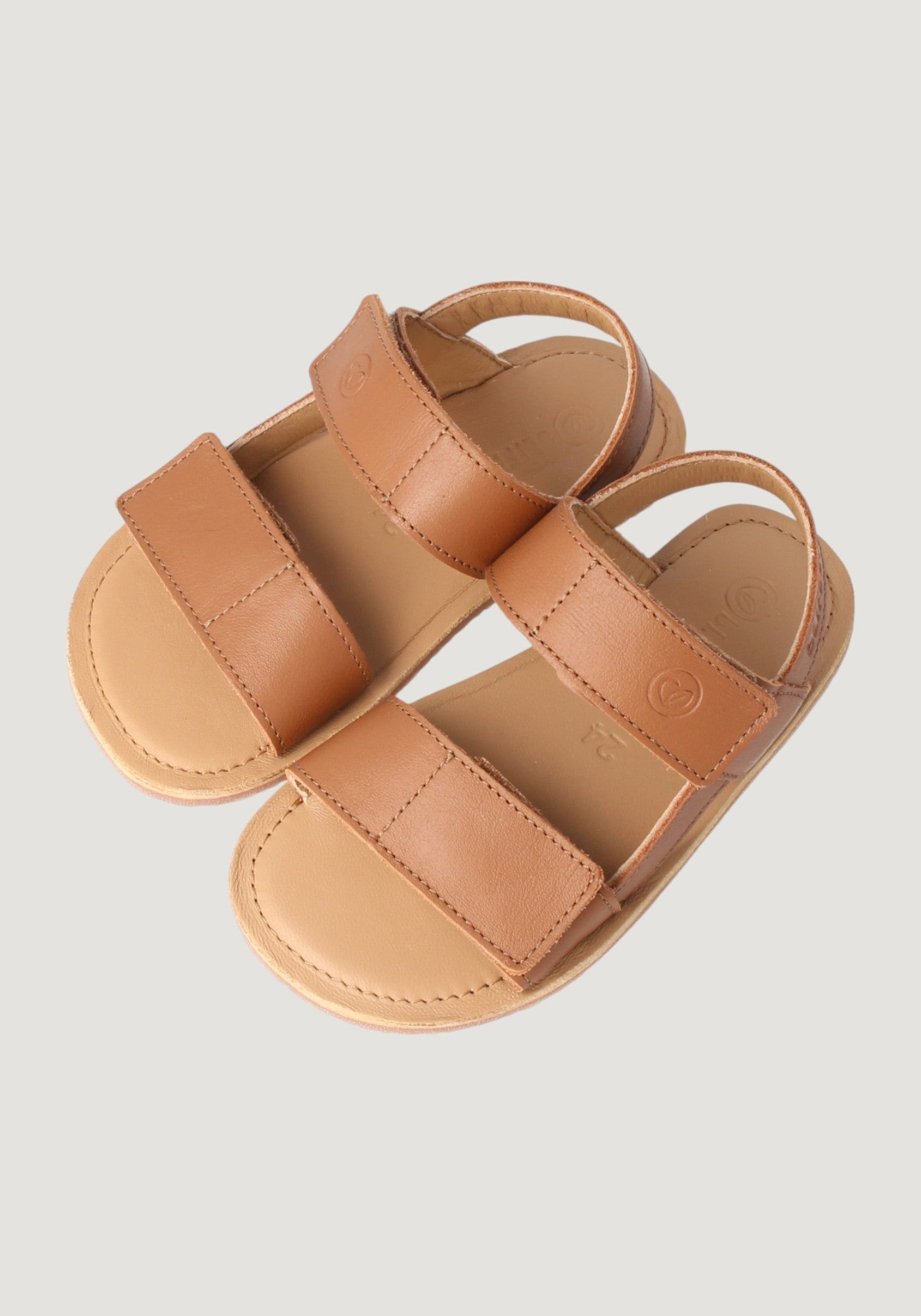 Sandale Barefoot din piele - Natrix Hazelnut