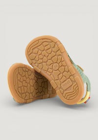 Sandale Barefoot din piele - Ova Olive