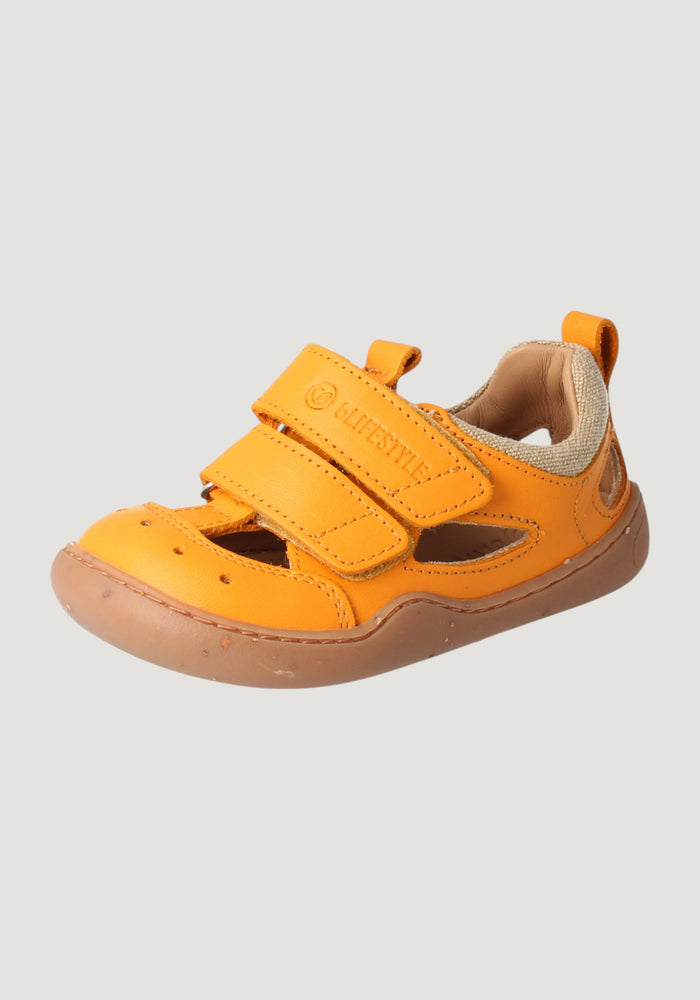 Sandale Barefoot din piele - Salamandra Apricot
