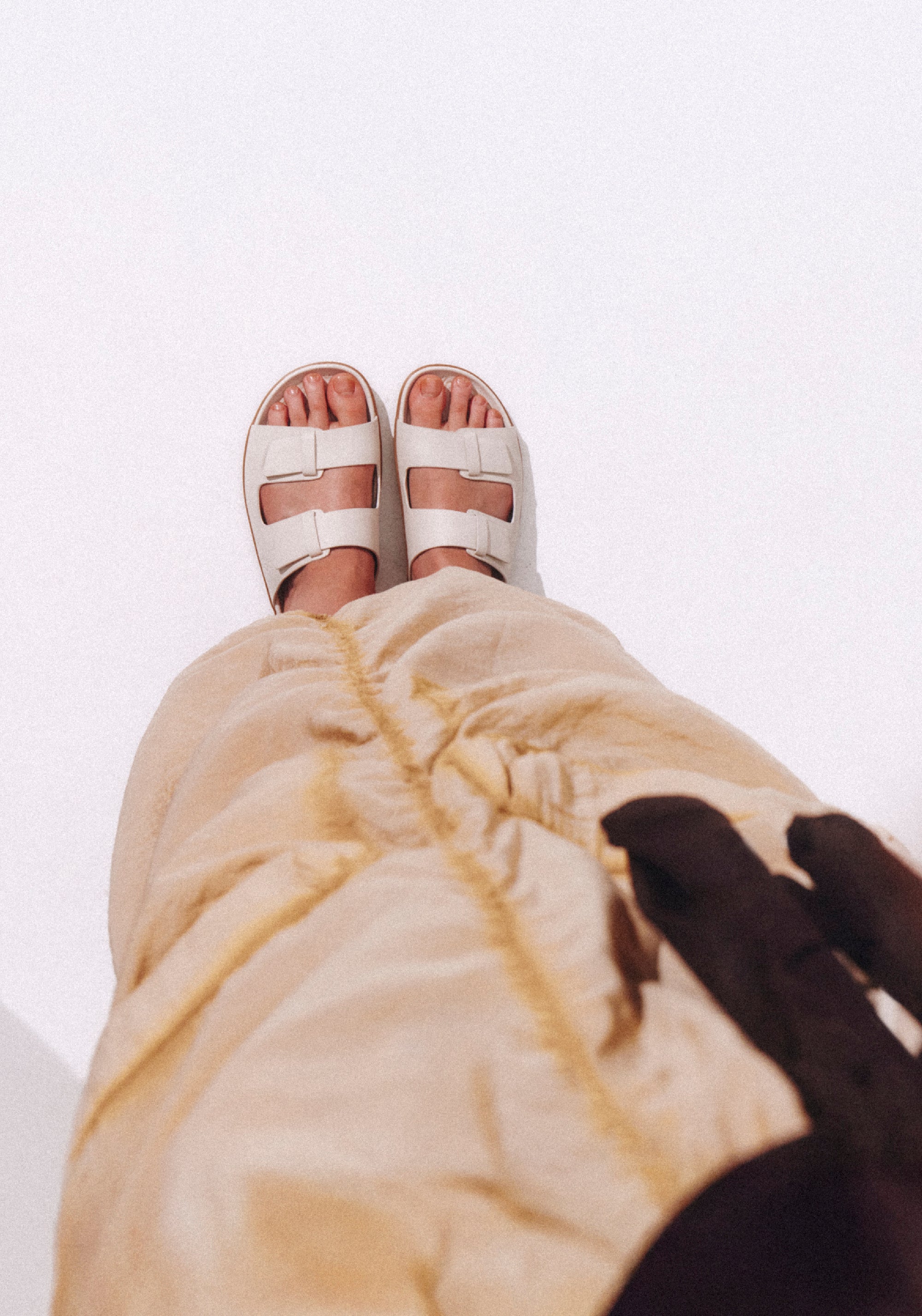Sandale Barefoot din piele - Sensus Yin Slide Women Sand