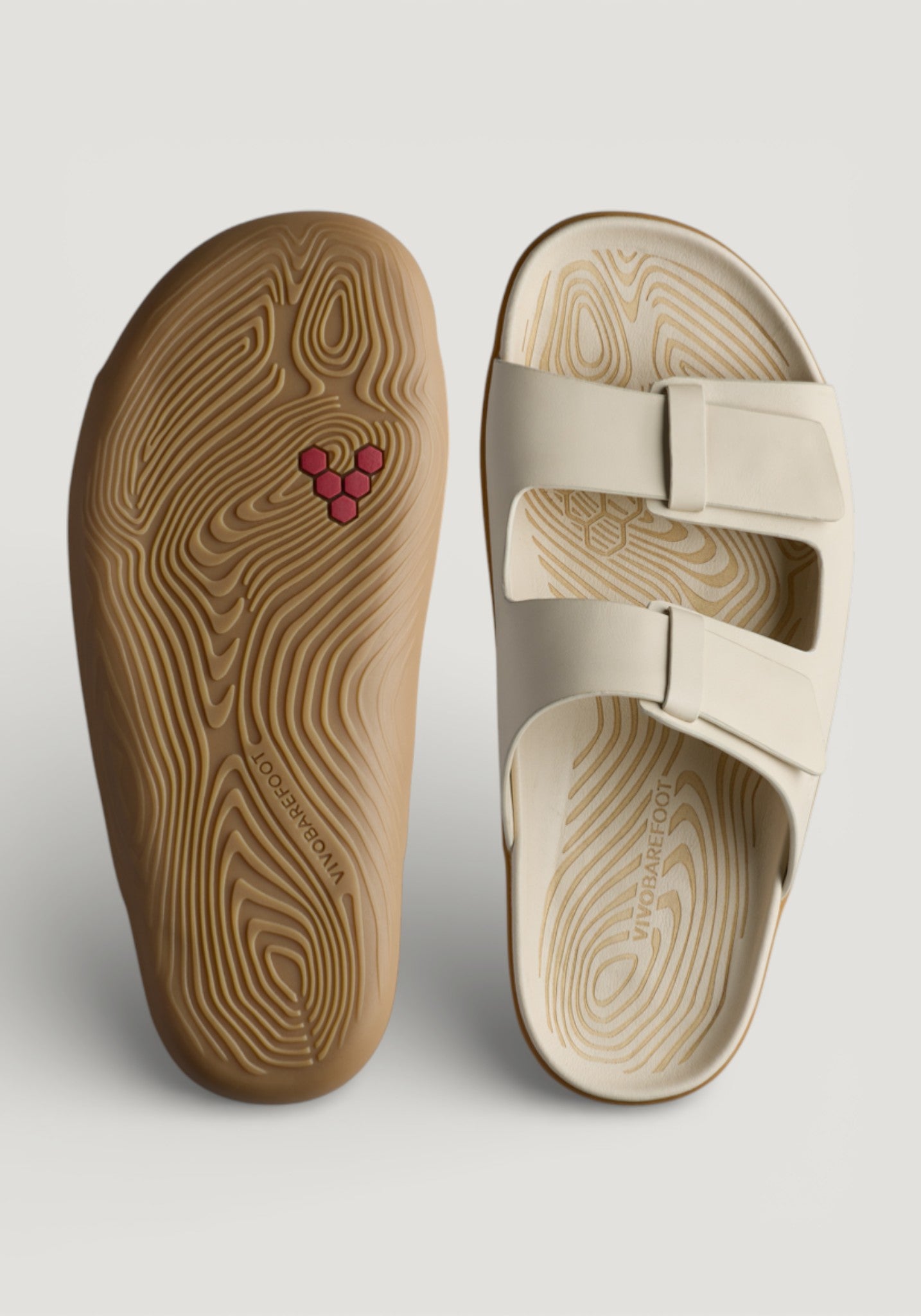 Sandale Barefoot din piele - Sensus Yin Slide Women Sand