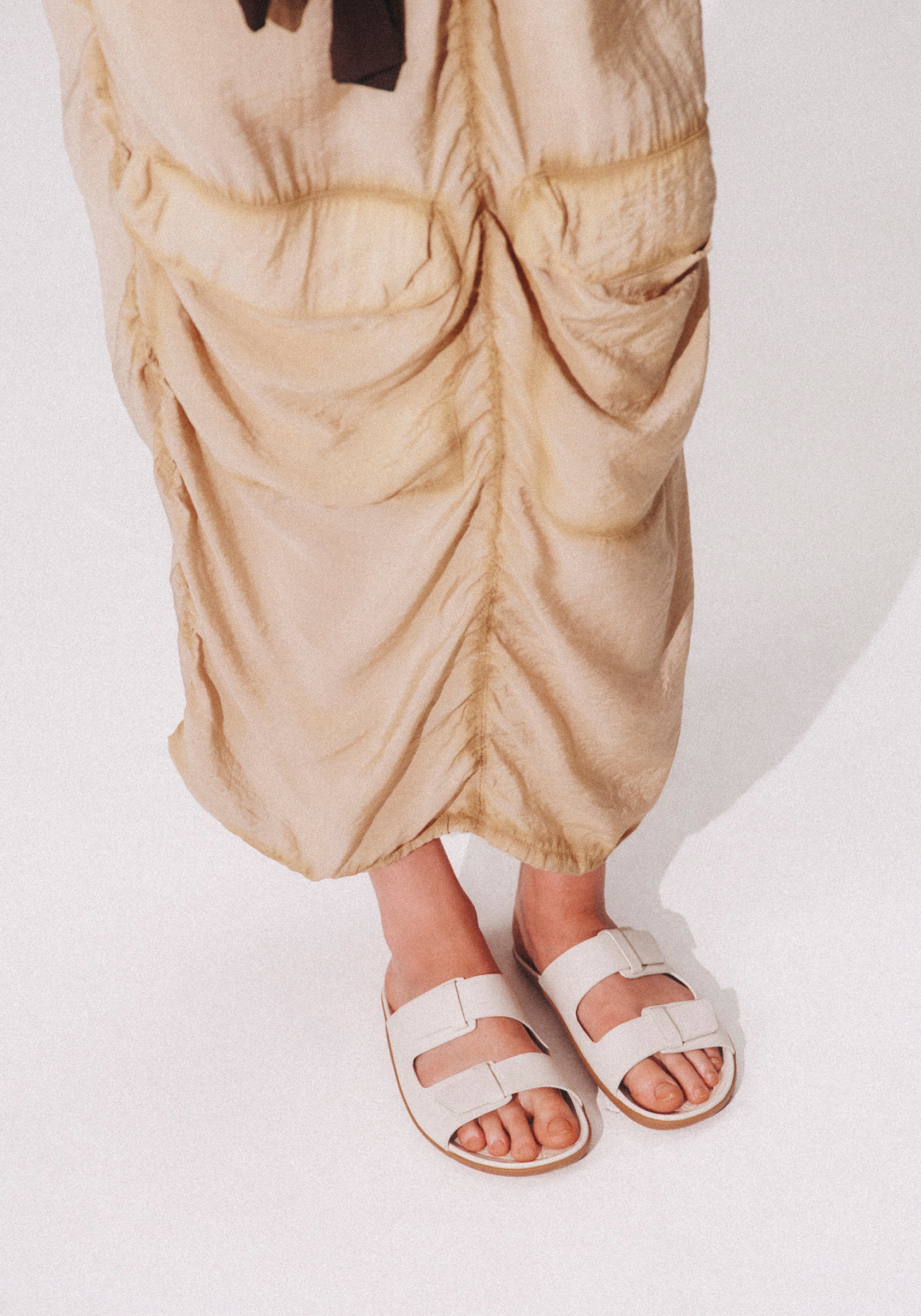 Sandale Barefoot din piele - Sensus Yin Slide Women Sand