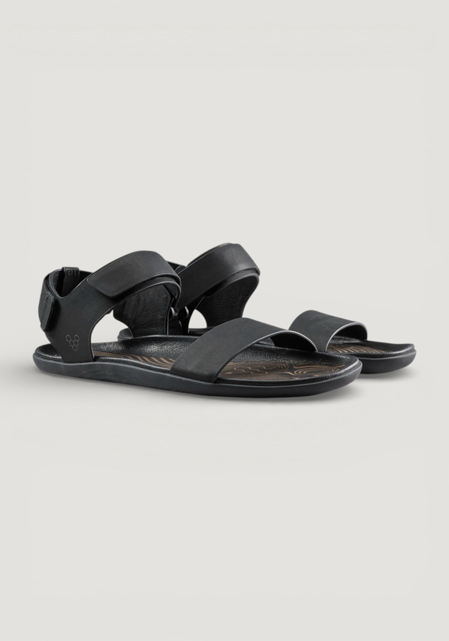 Sandale Barefoot din piele - Sensus Yin Women Obsidian