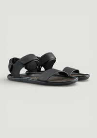 Sandale Barefoot din piele - Sensus Yin Women Obsidian