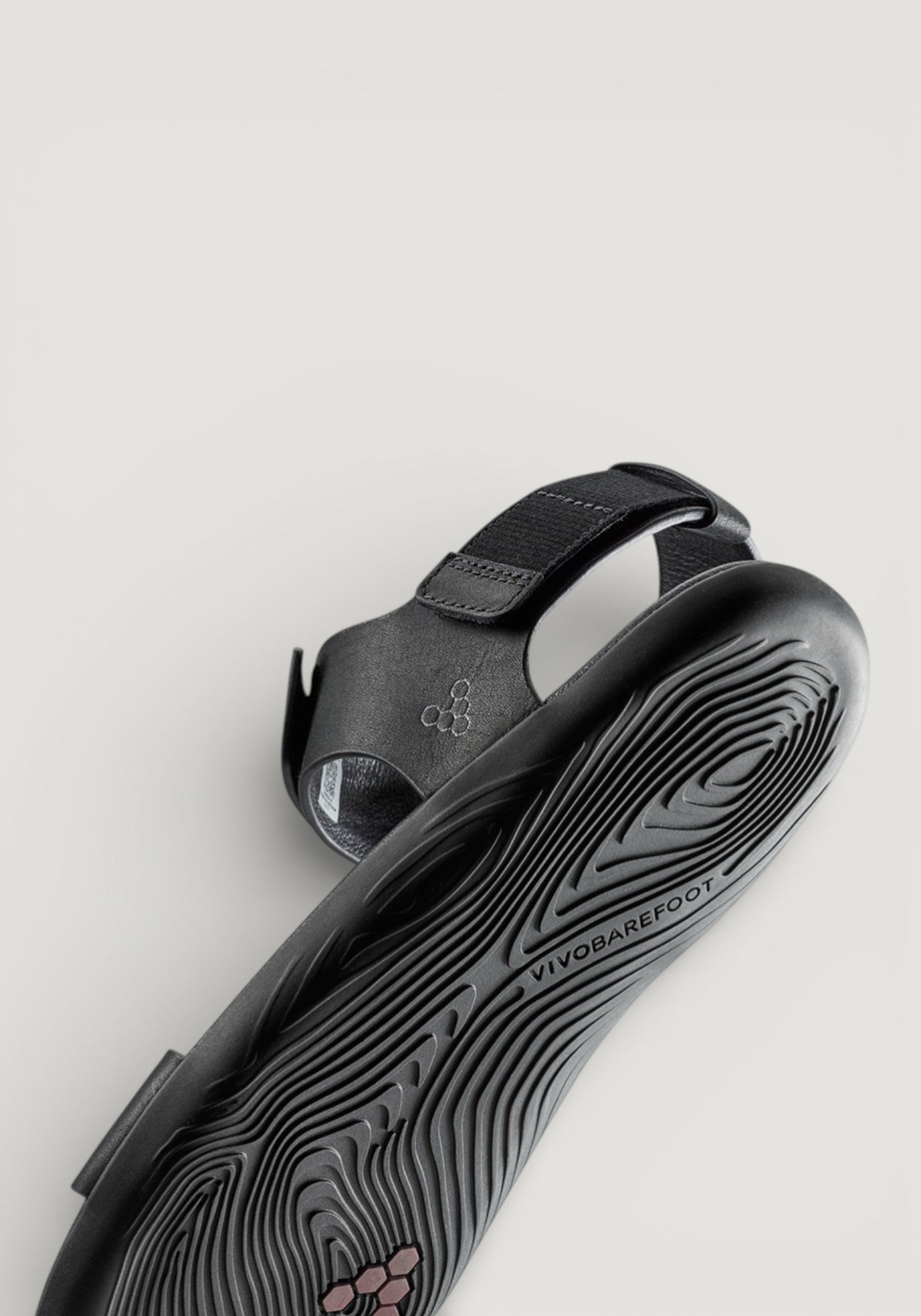 Sandale Barefoot din piele - Sensus Yin Women Obsidian