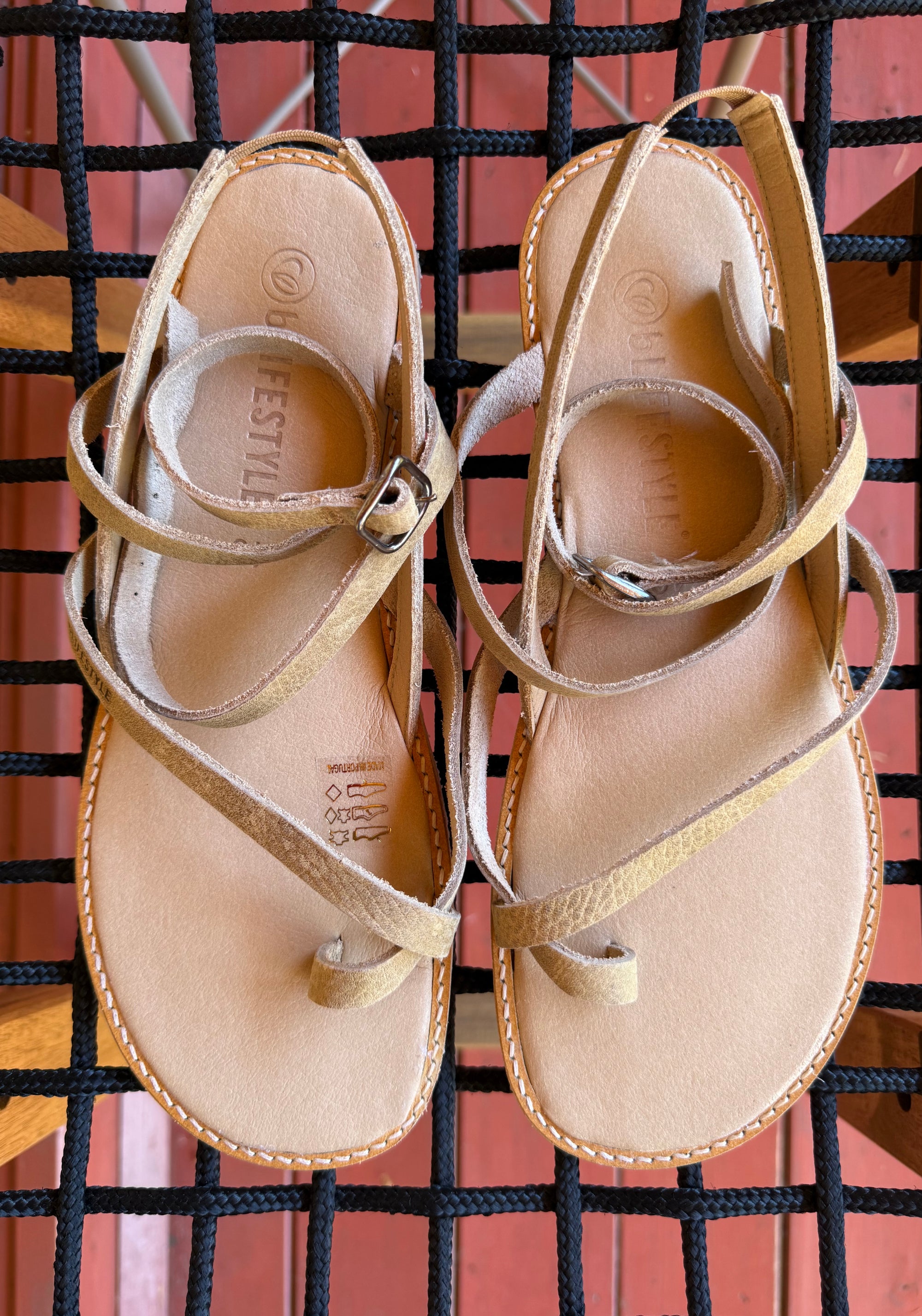Sandale Barefoot din piele - Sunny Style Sand