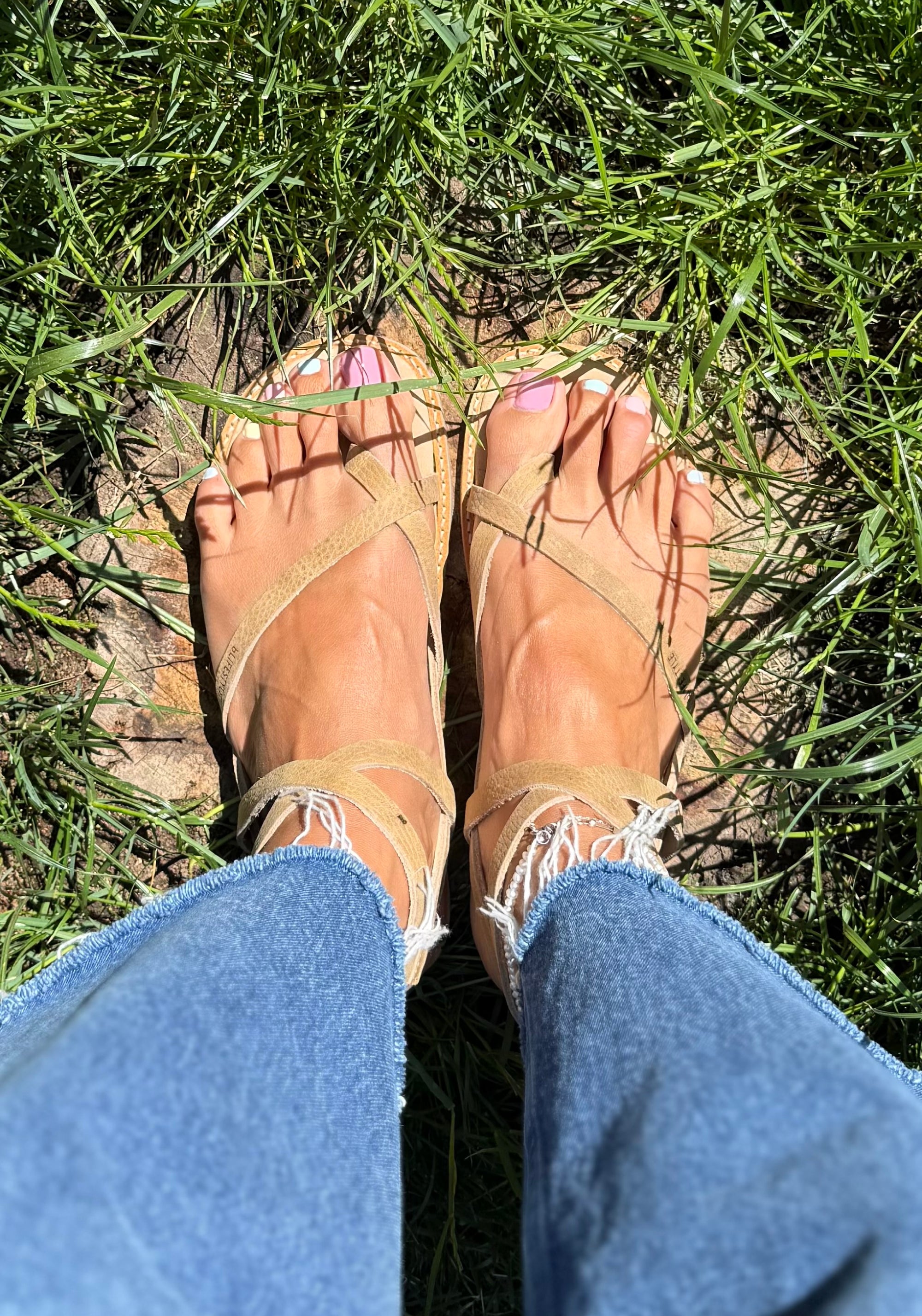 Sandale Barefoot din piele - Sunny Style Sand
