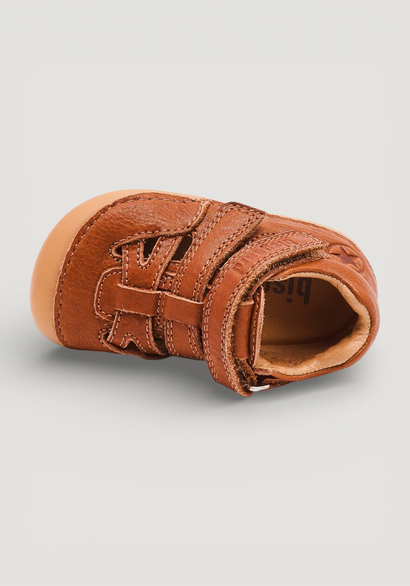 Sandale Barefoot din piele - Tate Cognac