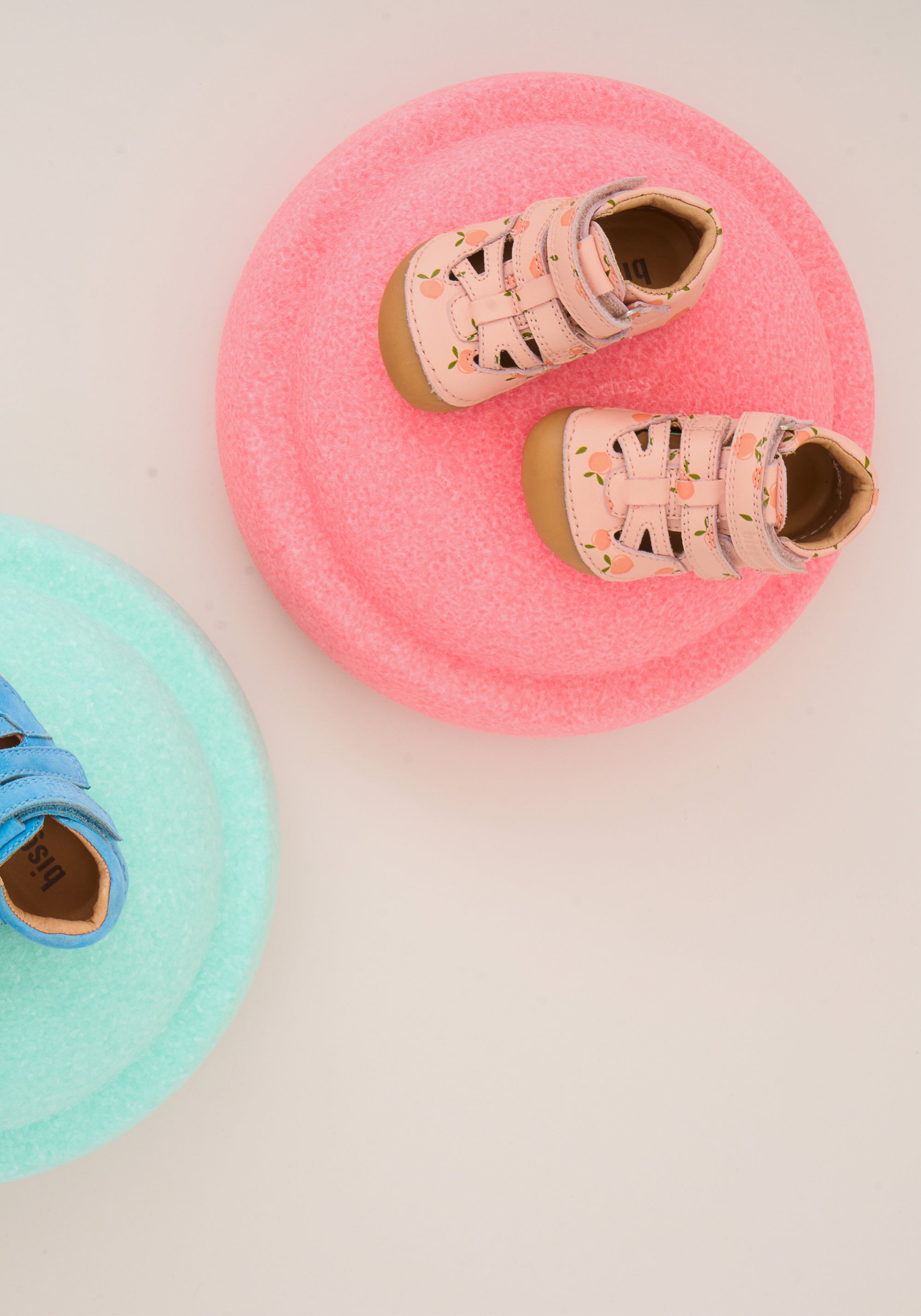 Sandale Barefoot din piele - Tate Peach