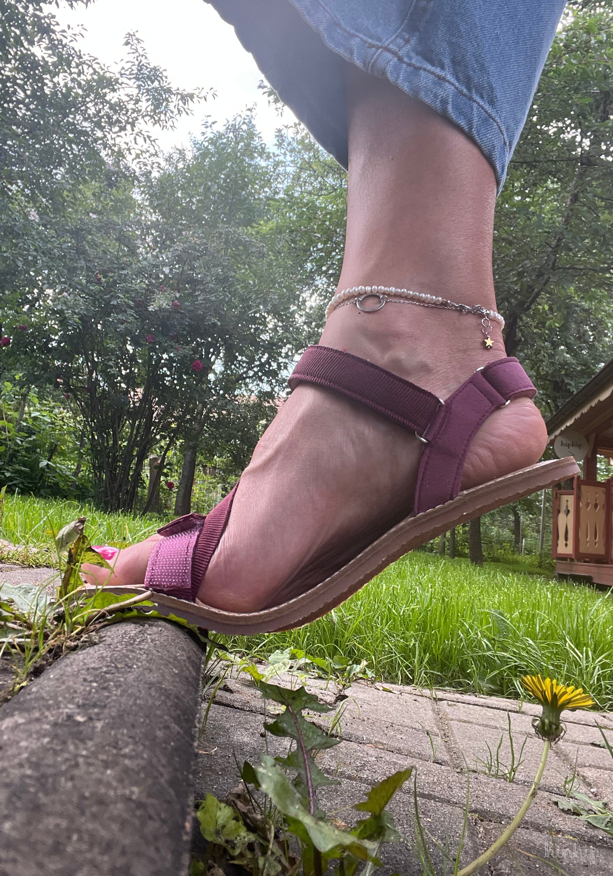 Sandale Barefoot femei - Bare Style Berry