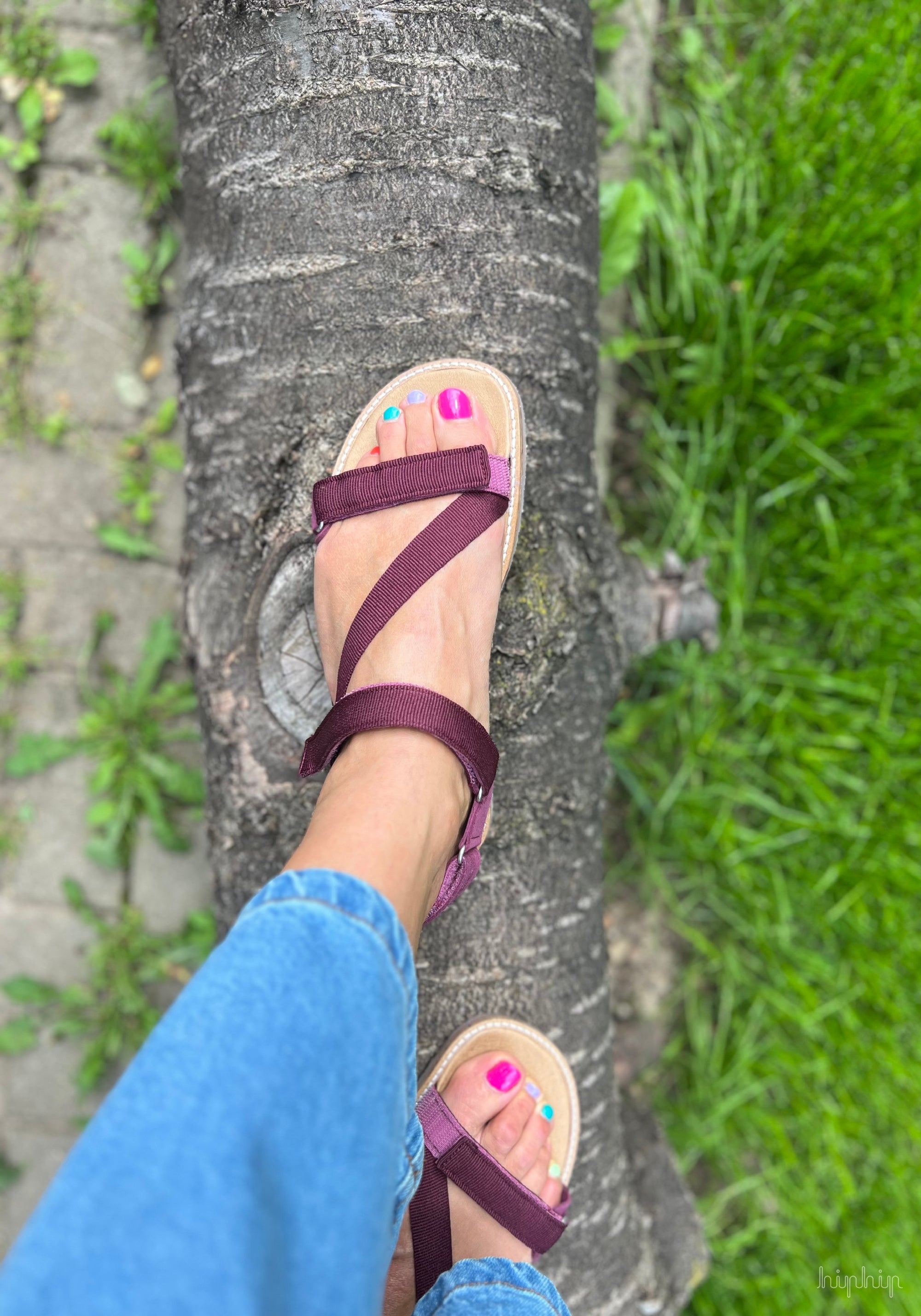 Sandale Barefoot femei - Bare Style Berry