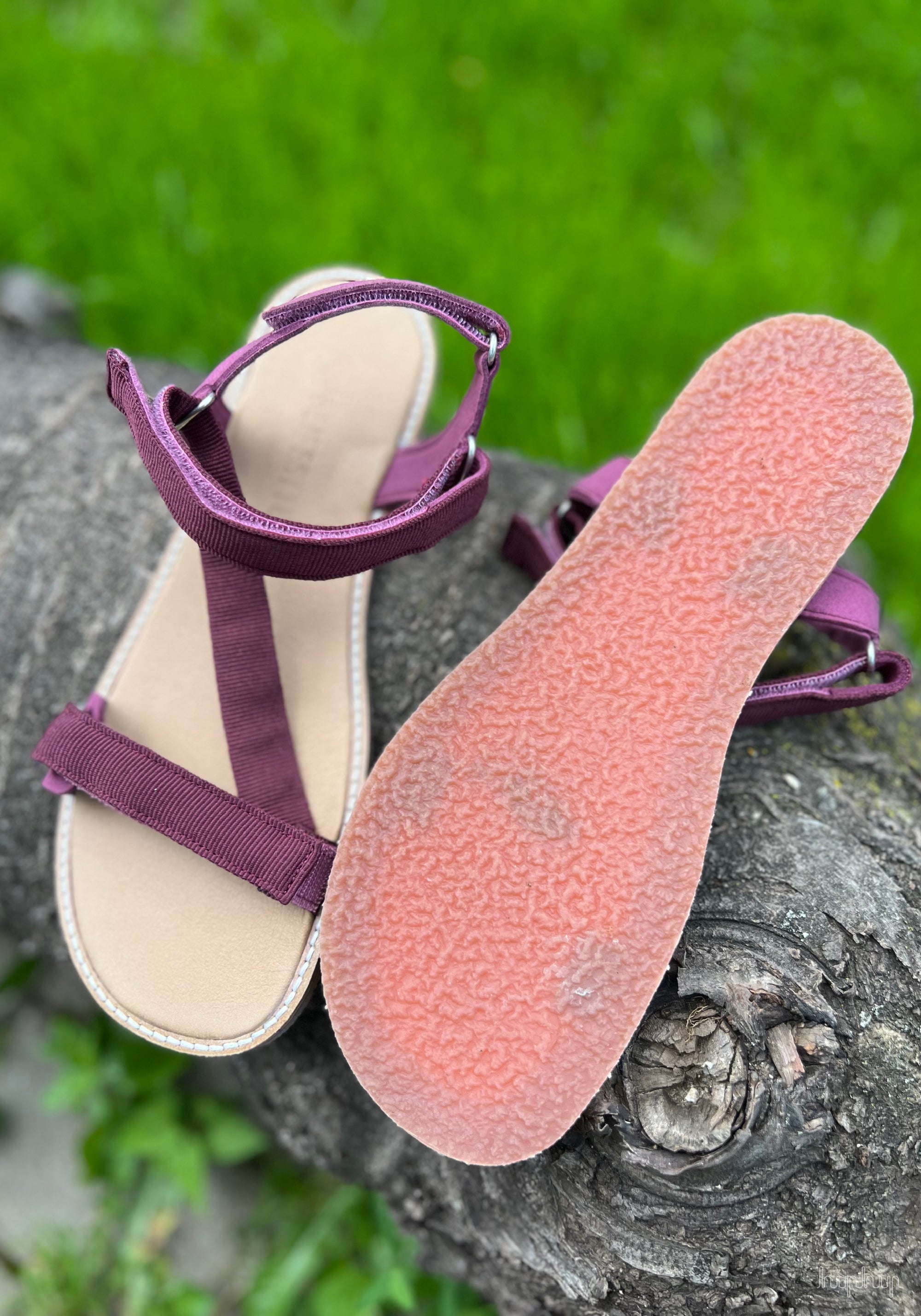 Sandale Barefoot femei - Bare Style Berry