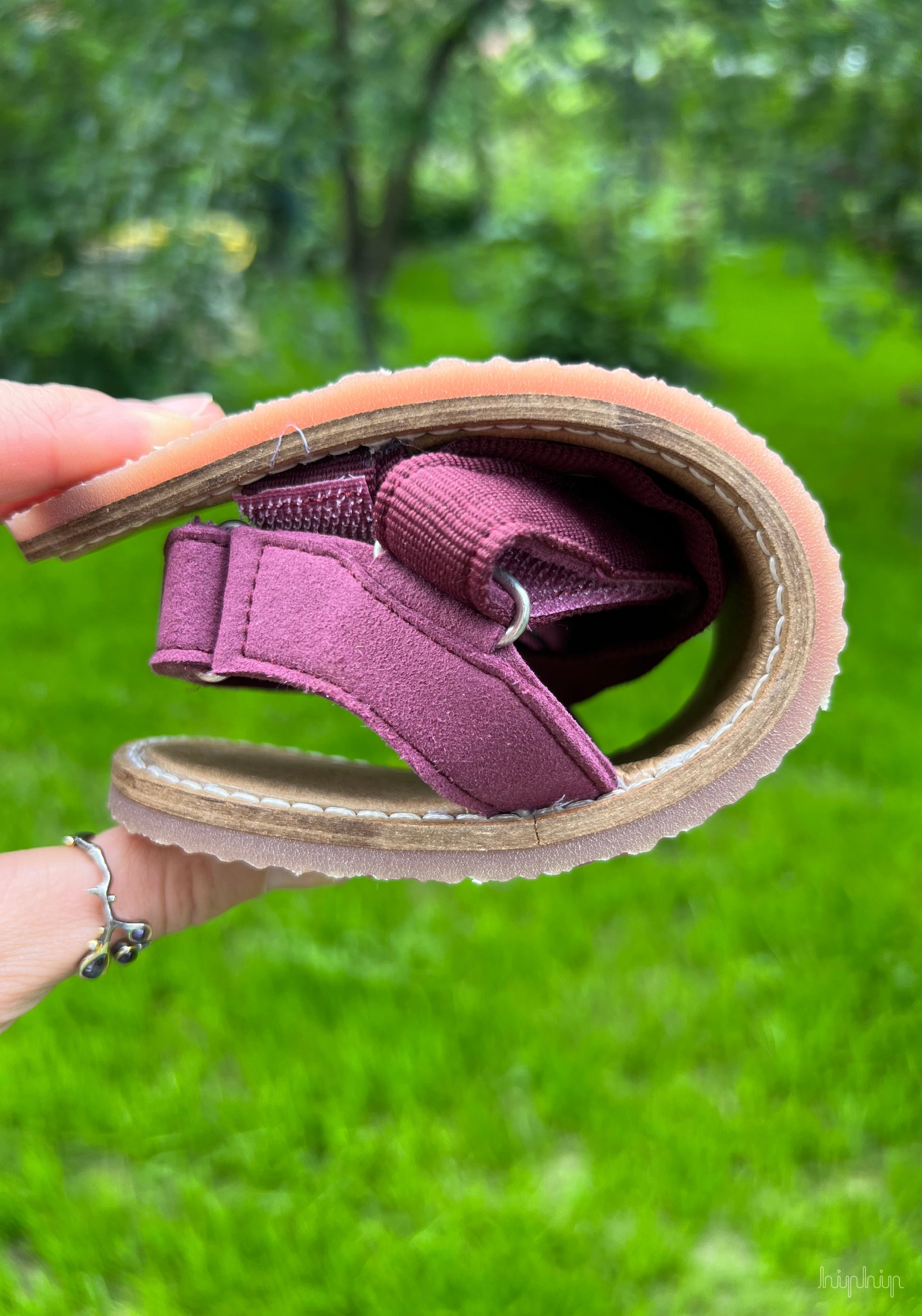Sandale Barefoot femei - Bare Style Berry