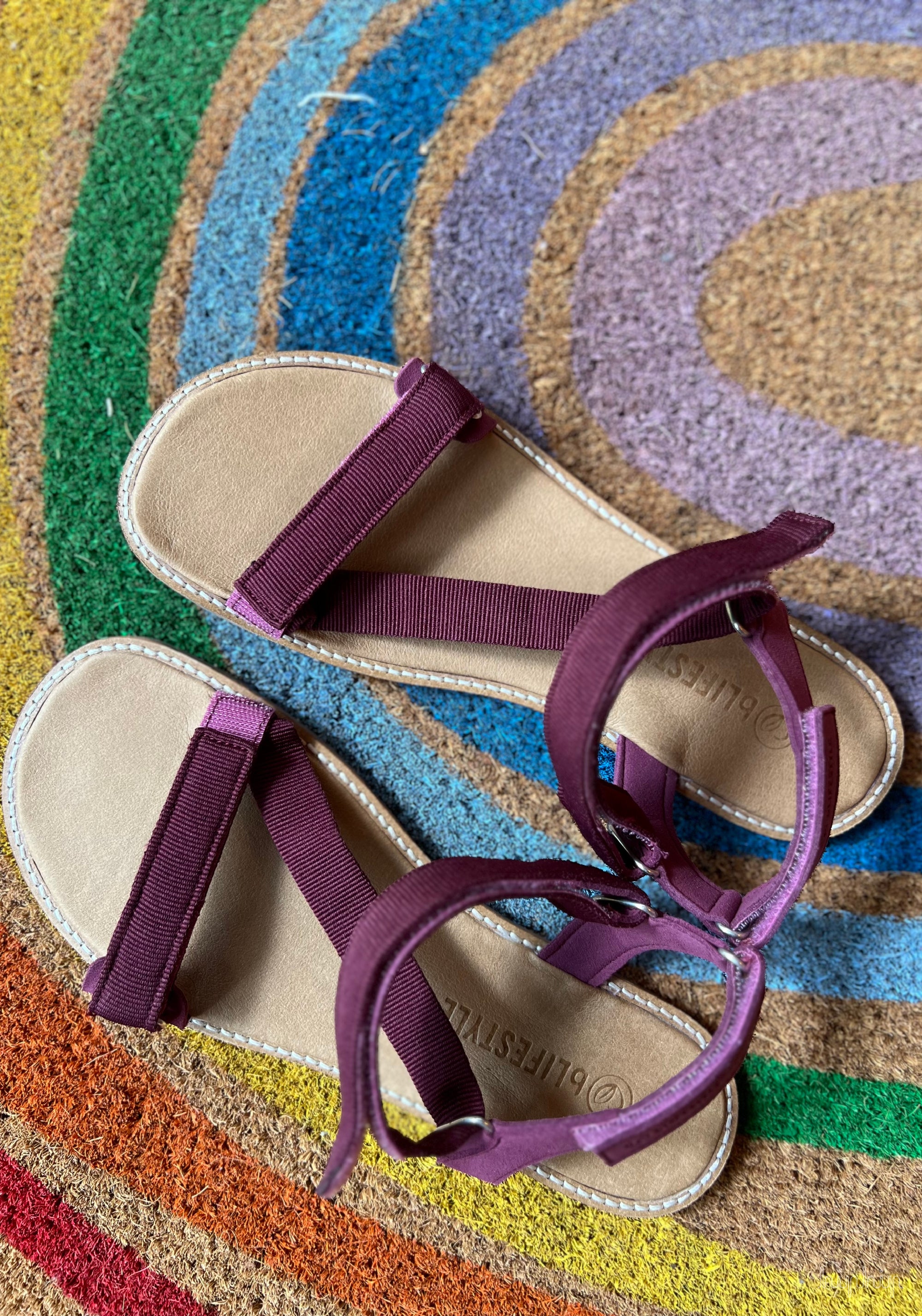Sandale Barefoot femei - Bare Style Berry